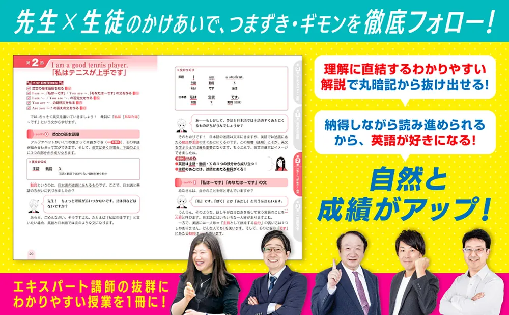 改訂第2版 中3英語が面白いほどわかる本」麦谷郁子 [学習参考書