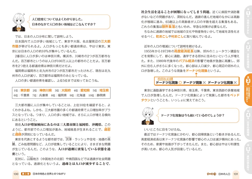 改訂第2版 中学地理が面白いほどわかる本」笹原卓哉 [学習参考書