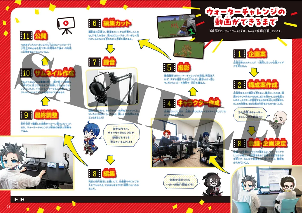 ウォーターチャレンジ ウォーターチャレンジ 公式ファンブック」ウォーターチャレンジ [児童