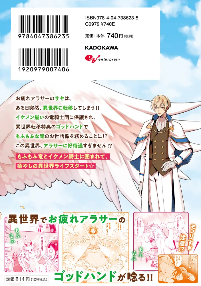 お疲れアラサーは異世界でもふもふドラゴンと騎士の世話をしてい