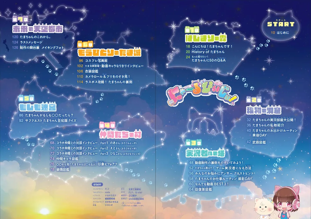 にゃ～るぴぃじぃ！ TAMAchan公式ファンブック」TAMAchan [生活・実用