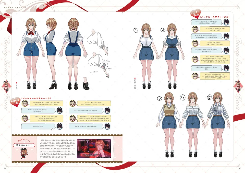 バニーガーデン＆へべれけ ばにーがーでん 公式ビジュアルファンブック
