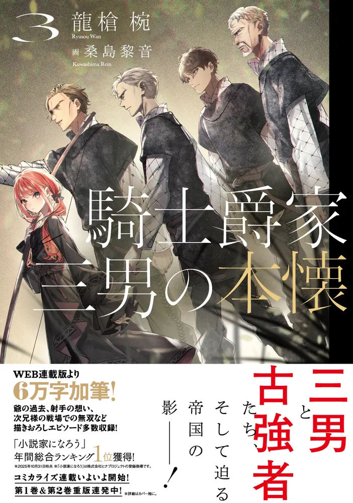 騎士爵家 三男の本懐3」龍槍椀 [新文芸] - KADOKAWA
