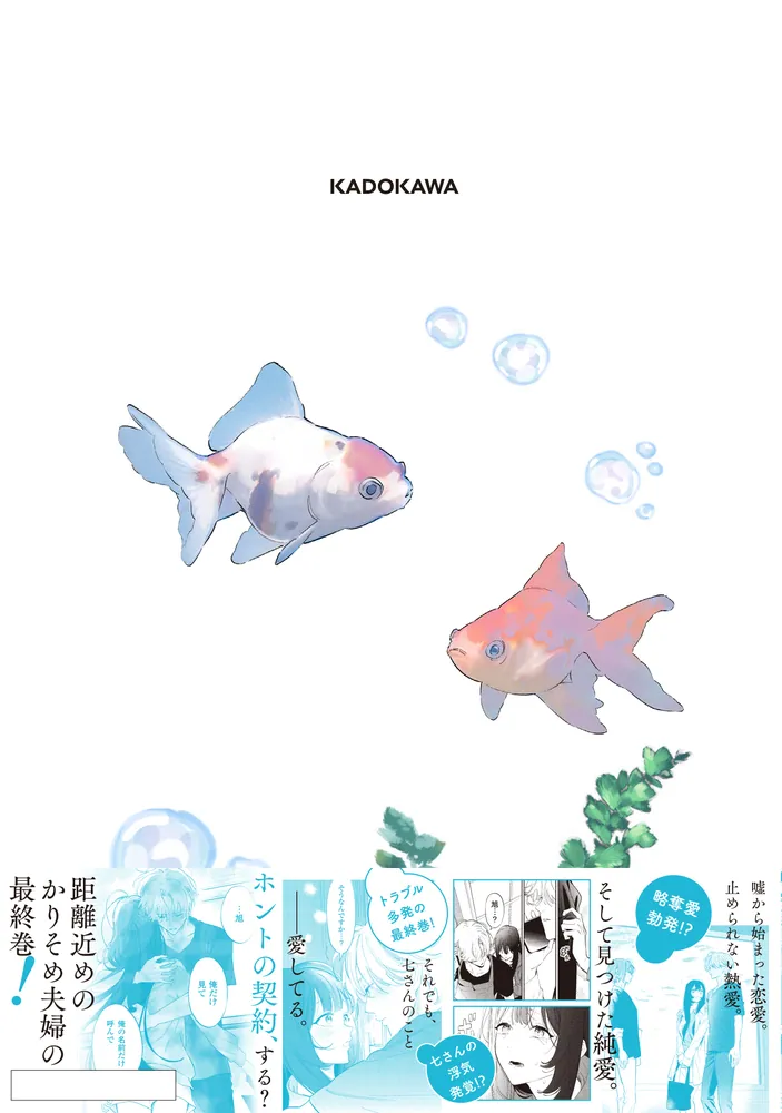 金魚屋さんのかりそめ夫婦 第4巻 金魚屋さんのかりそめ夫婦 第4巻」天倉ふゆ [あすかコミックスDX