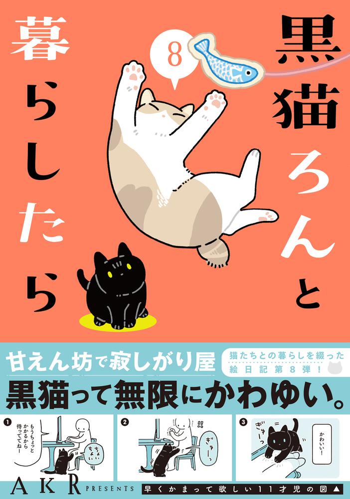 黒猫ろんと暮らしたら８