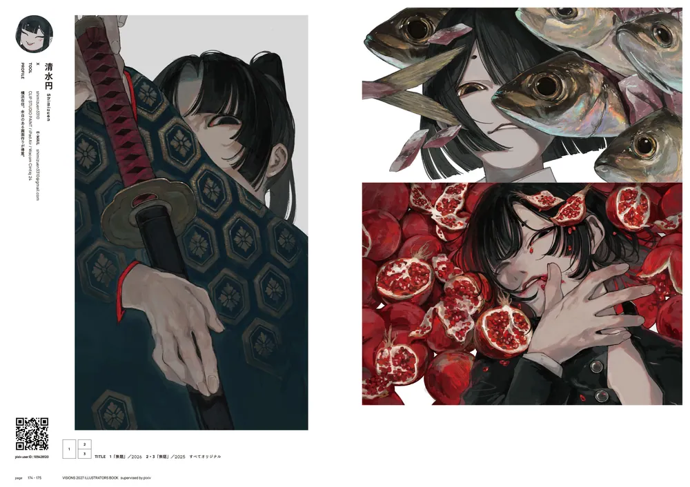 VISIONS 2027 ILLUSTRATORS BOOK」pixiv [画集・ファンブック] - KADOKAWA
