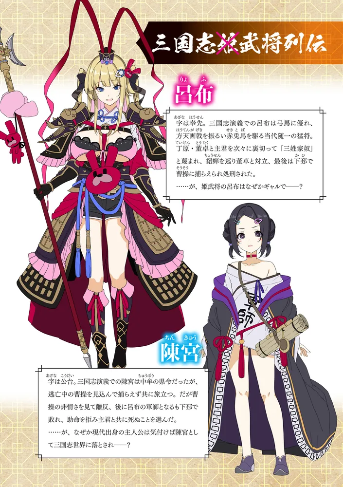 呂布ちゃみと無双する三国志 負け姫武将の勝たせかた」春日みかげ