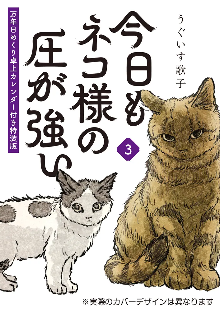 今日もネコ様の圧が強い3 万年日めくり卓上カレンダー付き特装版