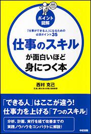 ポイント図解 仕事のスキルが面白いほど身につく本 西村 克己 ビジネス書 Kadokawa