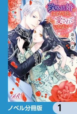 書影：政略結婚のはずだけど、実は愛されているらしい【ノベル分冊版】　1