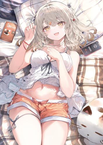 表紙：無口な俺が深夜に通話しているのは、クラスで1番美人な優等生でした