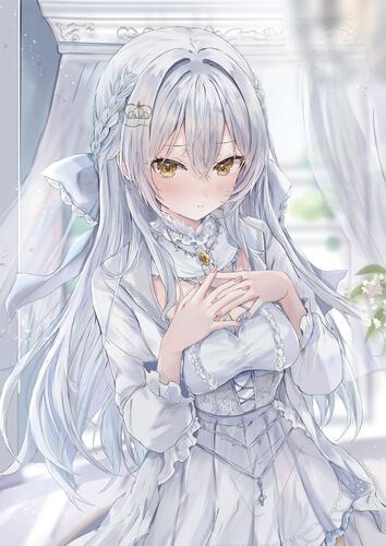 表紙：お世話した王女様、ずっとくっついてくる