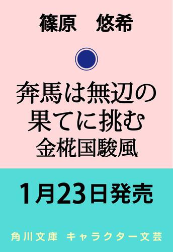 書影：奔馬は無辺の果てに挑む 金椛国駿風
