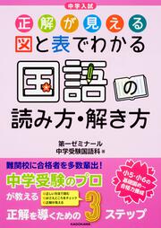 中学入試　正解が見える　図と表でわかる　国語の読み方・解き方